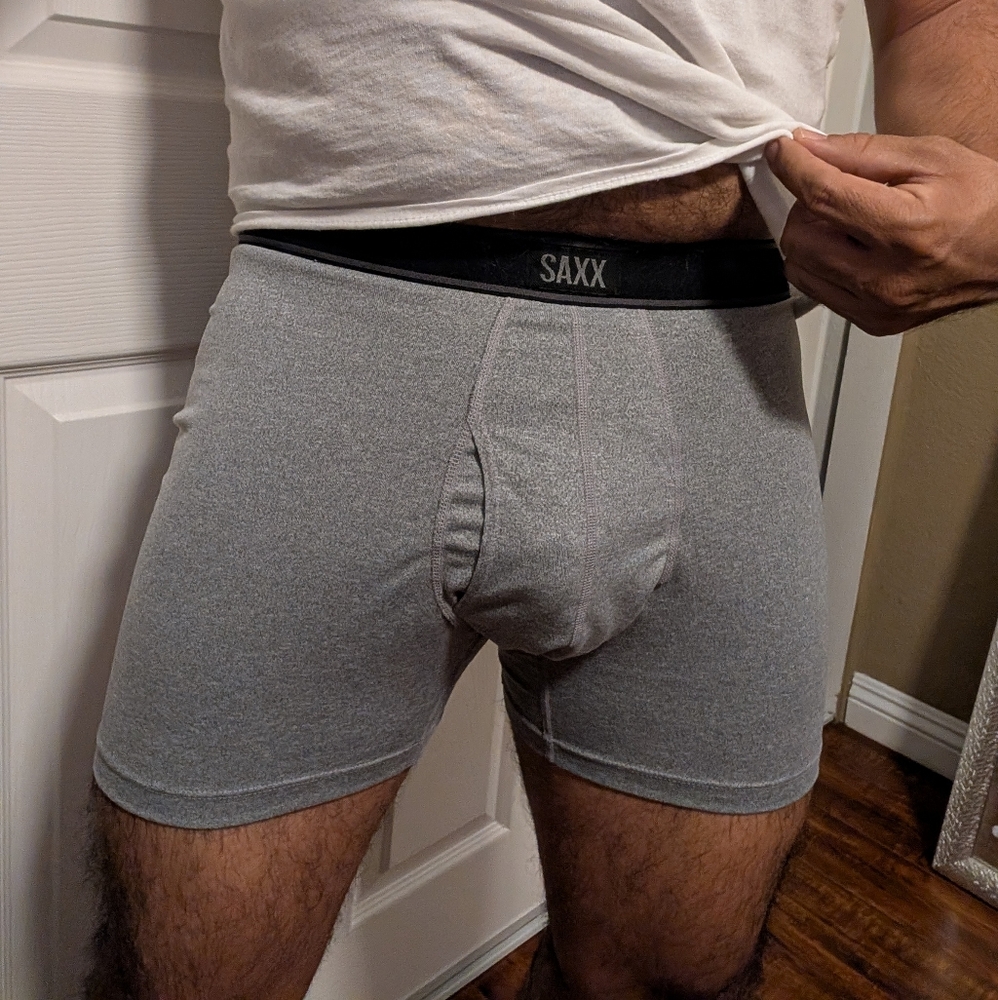 SAXX Daytripper Gray Boxer Briefs